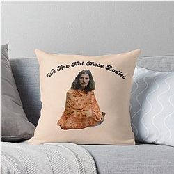 George Harrison - We Are Not These Body Meditation Throw Pillow