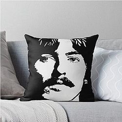George Harrison Throw Pillow