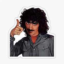 George Harrison Amongst the Clouds Sticker