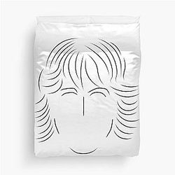 George Harrison Minimalist Duvet Cover