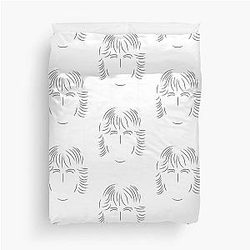 George Harrison Minimalist Duvet Cover
