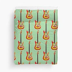 George Harrison Fender Stratocaster Guitar Duvet Cover