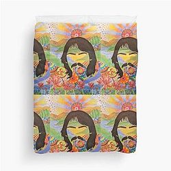 Psychedelic George Harrison Duvet Cover