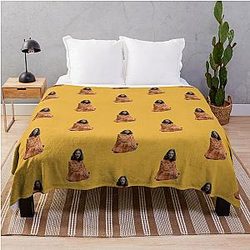 George Harrison - We Are Not This Body - Meditation Throw Blanket
