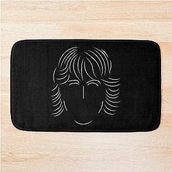 George Harrison Black Bath Mat