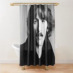 Beatles George Harrison Shower Curtain