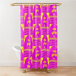 George Harrison Rock Shower Curtain