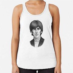 George Harrison '66 Racerback Tank