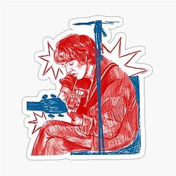Mr George Harrison Sticker