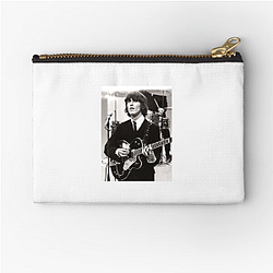 George Harrison was the lead guitarist of The Beatles George Harrison Zipper Pouches