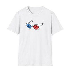 3d Goggles Unisex Softstyle TTPM1202 George T-Shirts
