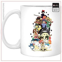 Ghibli Movie Characters Compilation Mug