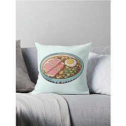 Ghibli Studio Pillows - Ponyo’s Ramen Delight Throw Pillow