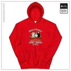 Stay Home and Watch Ghibli Movie Hoodie Unisex