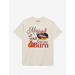Howl's Moving Castle Calcifer Bacon Burn DTNK1501 Ghibli Studio T-Shirts