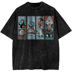 Vintage Graphic PTTT1803 Ghibli Studio T-Shirts