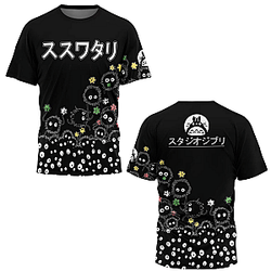 Soot Sprites PTTT1803 Ghibli Studio T-Shirts