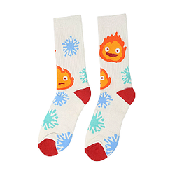 Howl's Moving Castle Calcifer Sparks  PTTT1803 Ghibli Studio Socks
