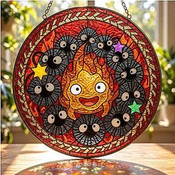 Calcifer Howl's Moving Castle Suncatcher NTT1709 Ghibli Studio Suncatcher