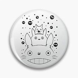 Ghibli Studio Pins - Cute Anime Forest Bears Pin