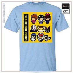 8 BIT Ghibli Adventures T Shirt Unisex