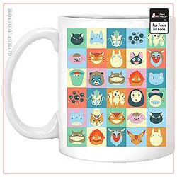Ghibli Colorful Characters Collection Mug