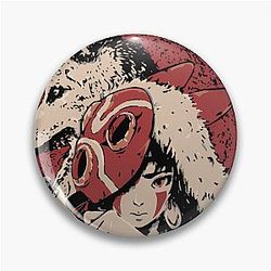 Ghibli Studio Pins - Mononoke’s Spirit Power Pin
