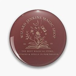 Ghibli Studio Pins - Wizard Jenkins’ Magic Shop Pin