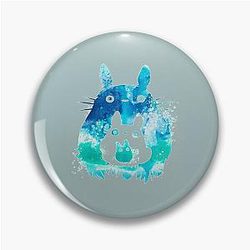 Ghibli Studio Pins - Studio Totoro Classic Pin