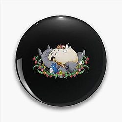 Ghibli Studio Pins - Nostalgic Totoro Aesthetics Pin