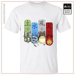 Ghibli Elemental T Shirt Unisex