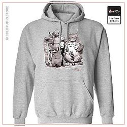 Ghibli ft. Pokemon Characters Hoodie