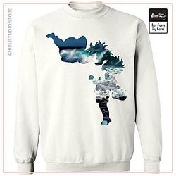 Ponyo and Sasuke Cutout Classic Sweatshirt