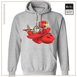 Porco Rosso Chibi Hoodie
