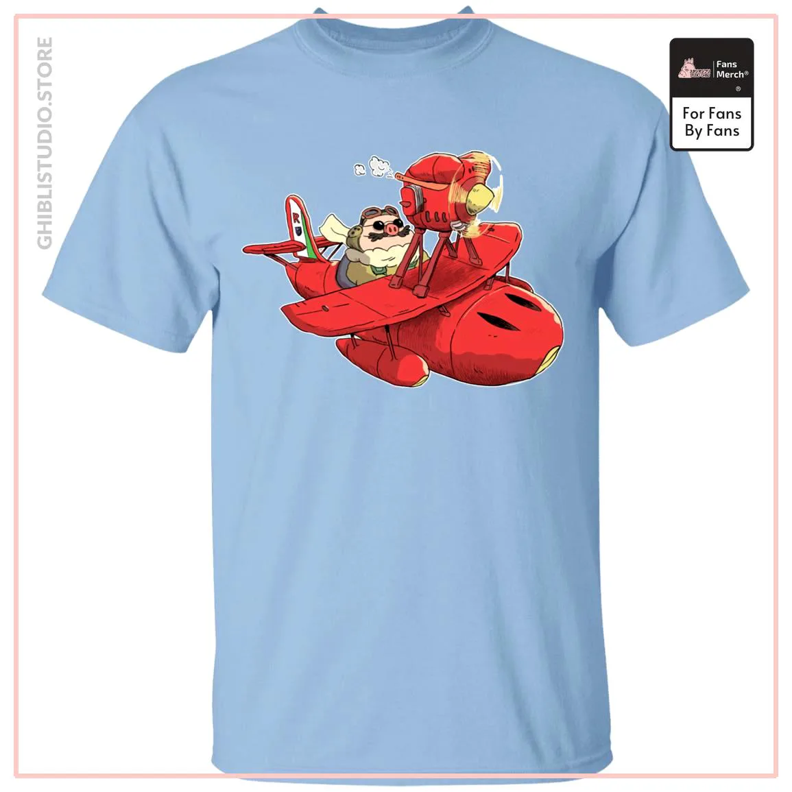 Porco Rosso Chibi T Shirt | Studio Ghibli Shop - Official Studio