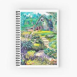 Ghibli Studio Notebooks - Charming Blossoms Spiral Notebook