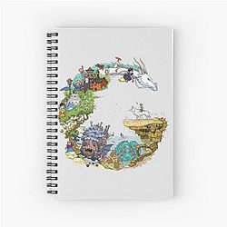 Ghibli Studio Notebooks - Pendragon Potions Spiral Notebook