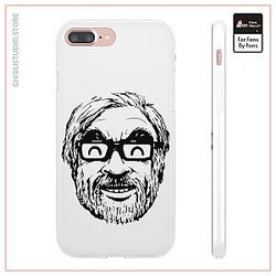 Ghibli Studio - Hayao Miyazaki Portrait iPhone Cases