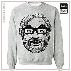 Ghibli Studio - Hayao Miyazaki Portrait Sweatshirt