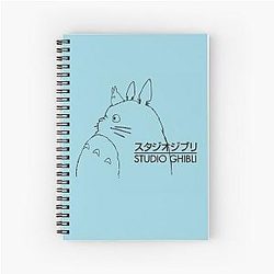 Ghibli Studio Notebooks - Anime Forest Bears Spiral Notebook