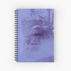 Ghibli Studio Notebooks - Heart Lost in the Fog Spiral Notebook