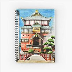 Ghibli Studio Notebooks - Totoro Forest Spiral Notebook