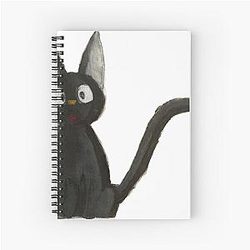 Ghibli Studio Notebooks - Kiki's Delivery Service Watercolor Spiral Notebook