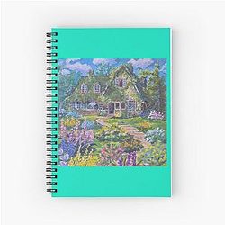 Ghibli Studio Notebooks - Kiki’s Delivery Service House Spiral Notebook