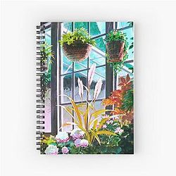 Ghibli Studio Notebooks - Witch's Garden Spiral Notebook