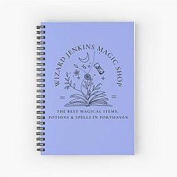 Ghibli Studio Notebooks - Wizard Jenkins Magic Shop Spiral Notebook