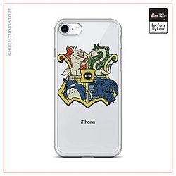 Studio Ghibli Characters As Hogwarts House iPhone Case