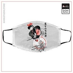 Kiki's Delivery Service - Kiki &amp;amp; Tombo Face Mask