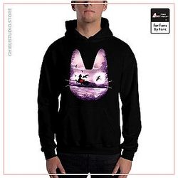 Kiki's Delivery Service - Purple Jiji Hoodie Unisex