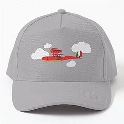 Ghibli Studio Hats - Crimson Pig Aviator Cap